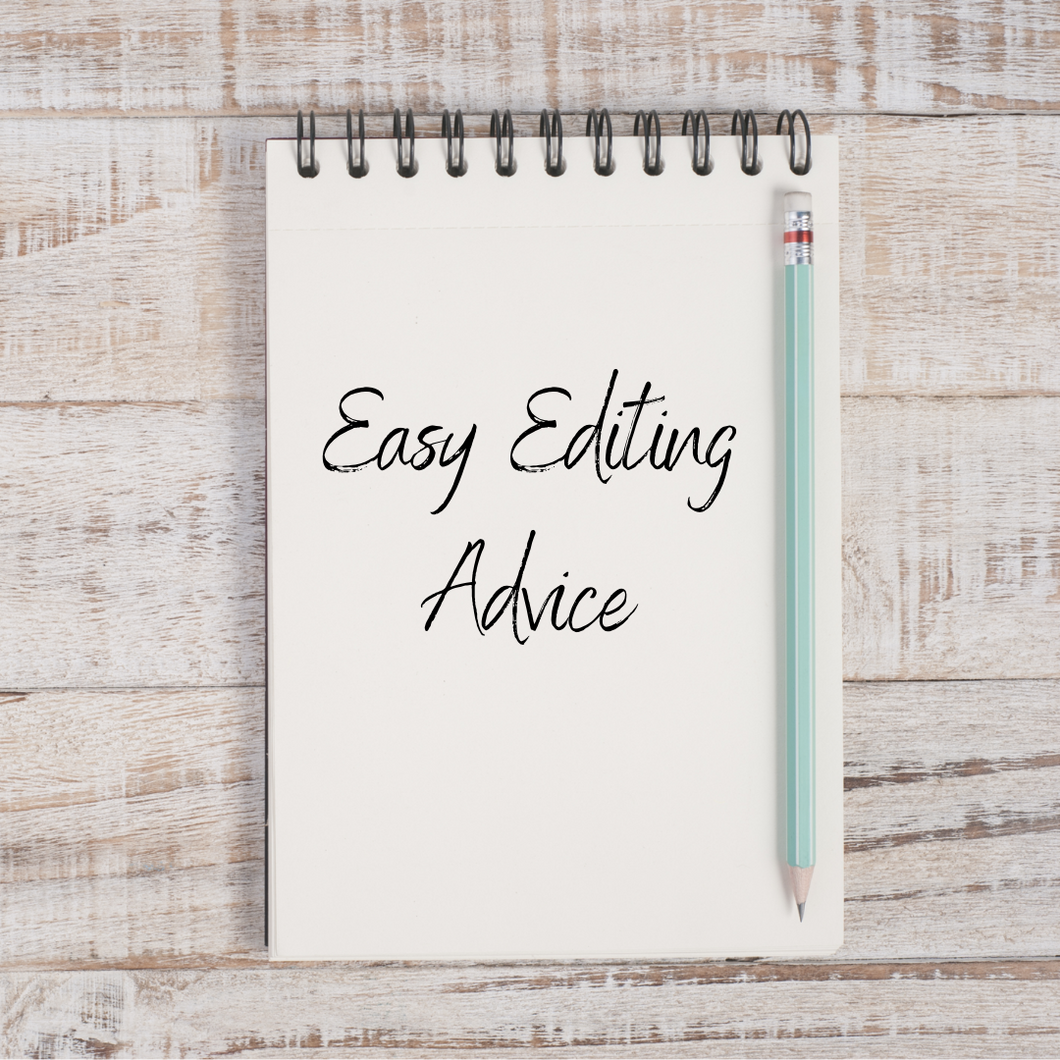 Writer's Dream Course: Easy Editing Advice ~ with author Astoria Wright